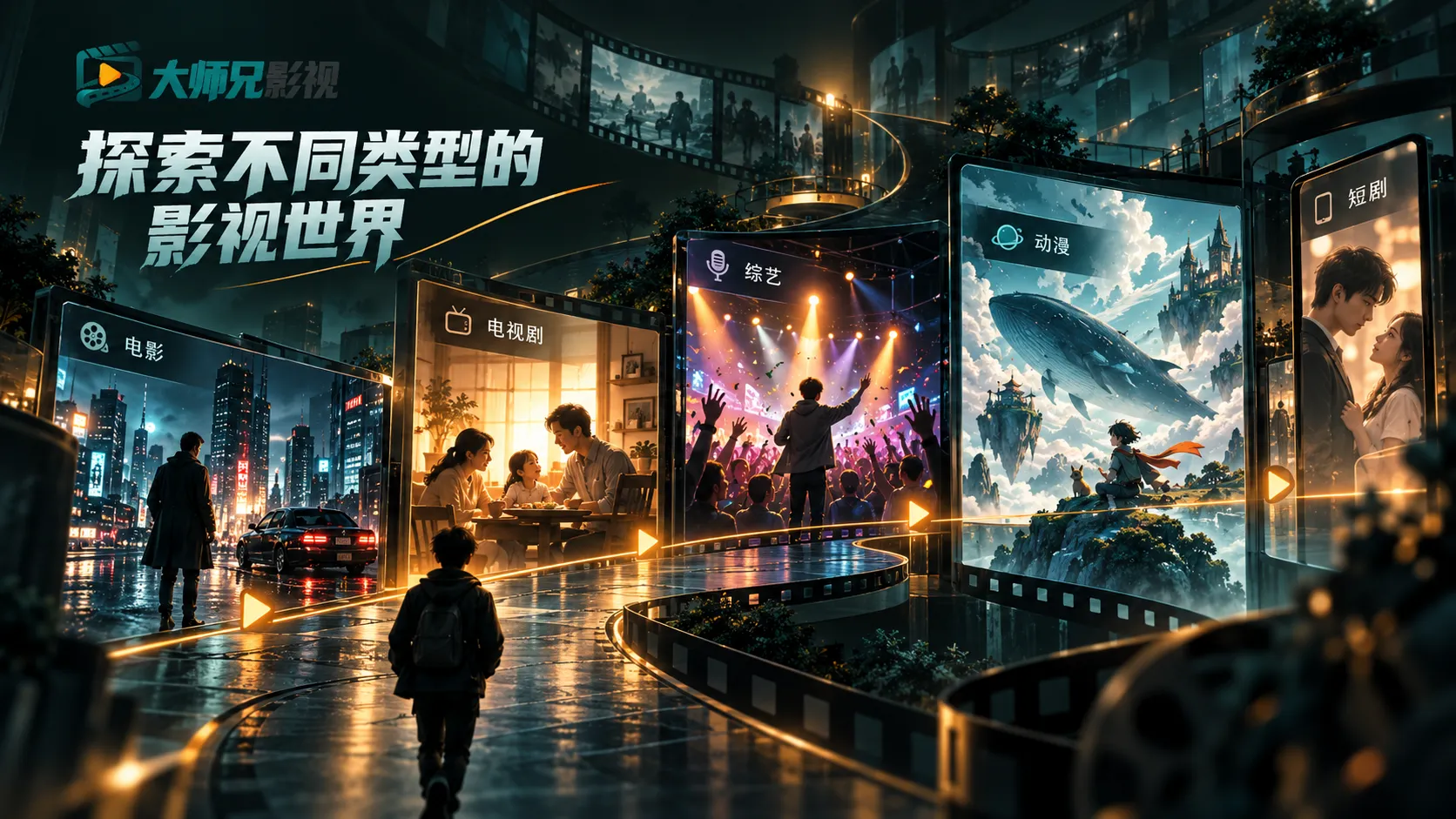 影视内容发现与在线观看入口