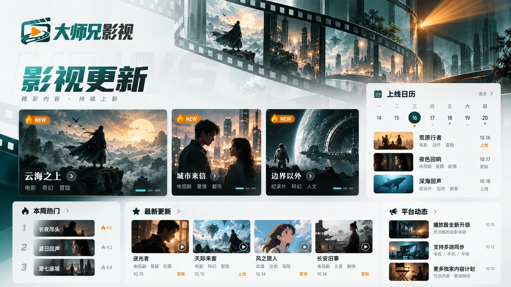 旧街道与年代剧生活氛围图
